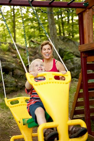 simsearch:700-00280017,k - Mother and Son at Playground Stock Photo - Rights-Managed, Code: 700-00363374