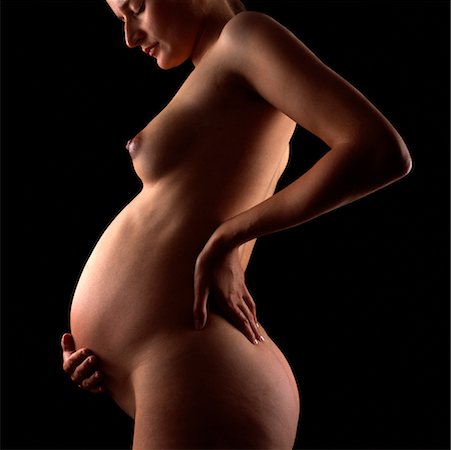 pregnancy nude - Portrait of Pregnant Woman Stock Photo - Rights-Managed, Code: 700-00363777