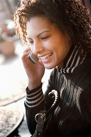 Woman Using Cellular Phone Stock Photo - Rights-Managed, Code: 700-00371684