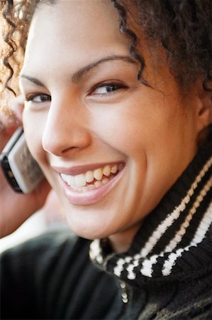 Woman Using Cellular Phone Stock Photo - Rights-Managed, Code: 700-00371682