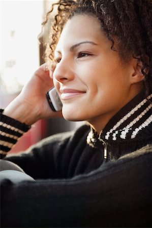 Woman Using Cellular Phone Stock Photo - Rights-Managed, Code: 700-00371683