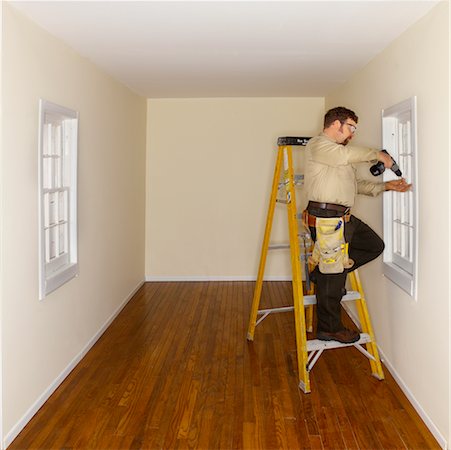 simsearch:700-00404021,k - Man Working on House Stock Photo - Rights-Managed, Code: 700-00404020