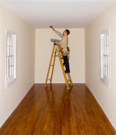 simsearch:700-00404021,k - Man Working on House Stock Photo - Rights-Managed, Code: 700-00404022