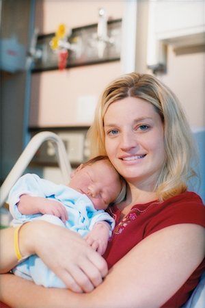 simsearch:700-00477491,k - Mother and Newborn Baby in Hospital Stock Photo - Rights-Managed, Code: 700-00424731