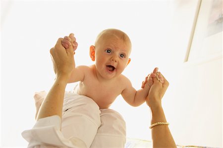 simsearch:700-00080994,k - Mother and Baby Playing Stock Photo - Rights-Managed, Code: 700-00424793