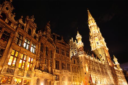 simsearch:700-03638918,k - Exterior of City Hall, Grote Markt, Brussels, Belgium Stock Photo - Rights-Managed, Code: 700-00425239