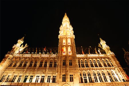 simsearch:700-03638918,k - Exterior of City Hall, Grote Markt, Brussels, Belgium Stock Photo - Rights-Managed, Code: 700-00425240