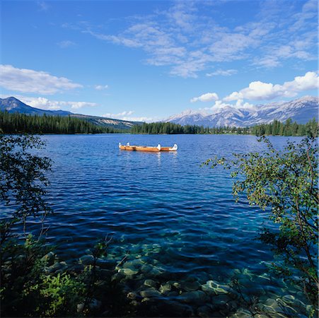 simsearch:600-06125581,k - Lac Beauvert, Jasper National Park, Alberta, Canada Stock Photo - Rights-Managed, Code: 700-00425315