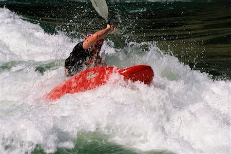 Man Kayaking Stock Photo - Rights-Managed, Code: 700-00425569