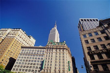 simsearch:700-01184166,k - Cityscape and Empire State Building, New York, New York, USA Stock Photo - Rights-Managed, Code: 700-00429486