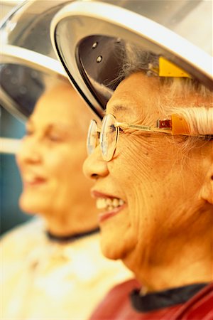 Women at Hair Salon Stock Photo - Rights-Managed, Code: 700-00439902