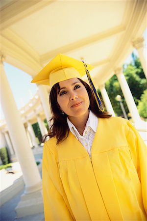 simsearch:700-00521629,k - Portrait of Graduate Stock Photo - Rights-Managed, Code: 700-00439915