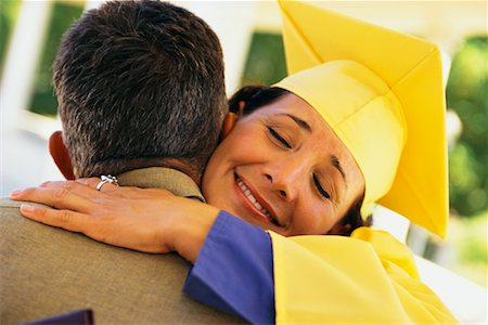 simsearch:700-00897808,k - Graduate Hugging Husband Stock Photo - Rights-Managed, Code: 700-00439916