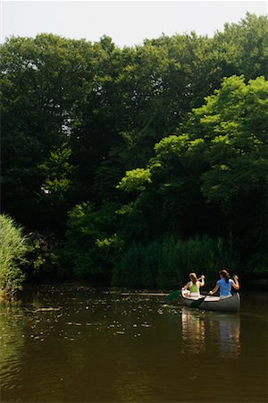 simsearch:400-05308802,k - Two Friends Canoeing Stock Photo - Rights-Managed, Code: 700-00430039