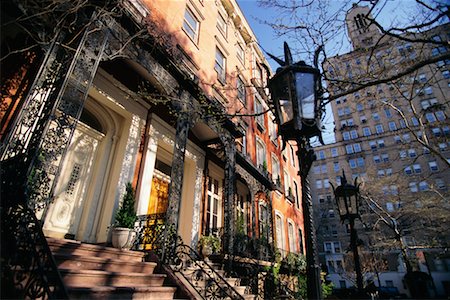 simsearch:700-01694071,k - Entrance to Apartment Building, Gramercy Park, New York City, New York, USA Stock Photo - Rights-Managed, Code: 700-00430265