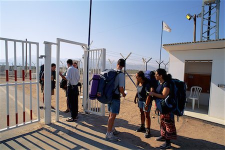 People at Arava Border Crossing, Israel Stock Photo - Rights-Managed, Code: 700-00430464