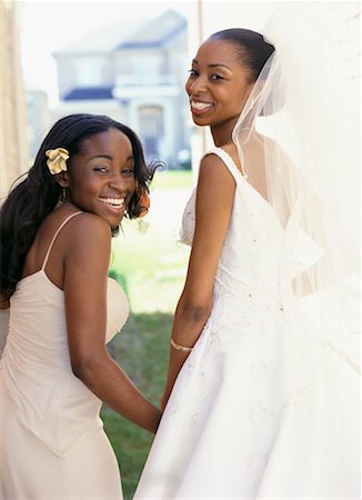 simsearch:700-00085631,k - Portrait of Bride and Sister Stock Photo - Rights-Managed, Code: 700-00430519