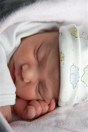 simsearch:700-00554038,k - Close-Up of Sleeping Newborn Stock Photo - Rights-Managed, Code: 700-00452676