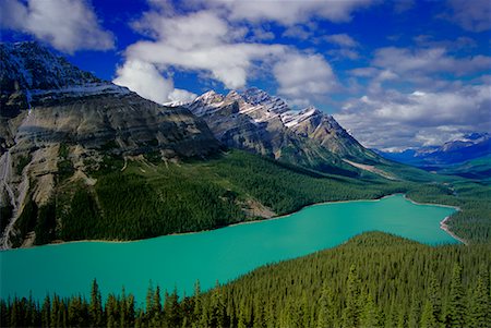 simsearch:841-07590044,k - Mount Patterson, Peyto Lake, Banff National Park, Alberta, Canada Stock Photo - Rights-Managed, Code: 700-00452694
