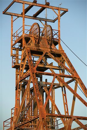 Mining Structure, Delprats Mine, Broken Hill, New South Wales, Australia Stock Photo - Rights-Managed, Code: 700-00453324