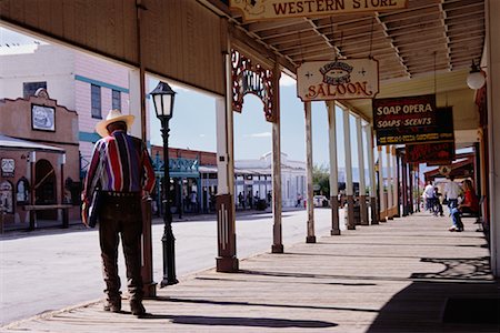 Boardwalk in Western Town, Tombstone, New Mexico, USA Stock Photo - Rights-Managed, Code: 700-00453420