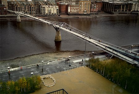 simsearch:700-00650042,k - Millenium Bridge and Thames River, London, England Stock Photo - Rights-Managed, Code: 700-00476582