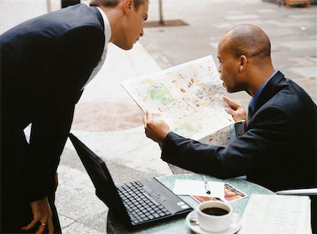 simsearch:700-00281308,k - Two Businessmen Looking at Map Stock Photo - Rights-Managed, Code: 700-00477747