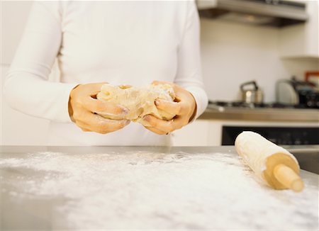 simsearch:649-06845217,k - Woman's Hands Kneading Dough Stock Photo - Rights-Managed, Code: 700-00478207