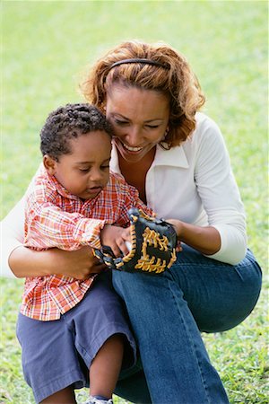 Mother and Son Outdoors Stock Photo - Rights-Managed, Code: 700-00478578