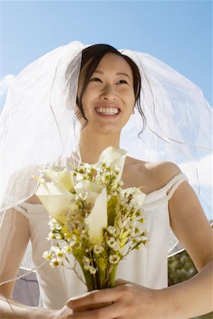 simsearch:700-00078450,k - Bride With Bouquet Stock Photo - Rights-Managed, Code: 700-00478728