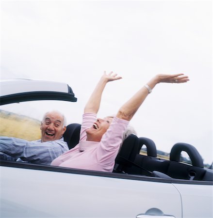 simsearch:700-00194002,k - Couple in Convertible Stock Photo - Rights-Managed, Code: 700-00507082