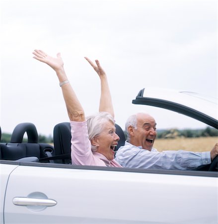 simsearch:700-00194002,k - Couple in Convertible Stock Photo - Rights-Managed, Code: 700-00507083