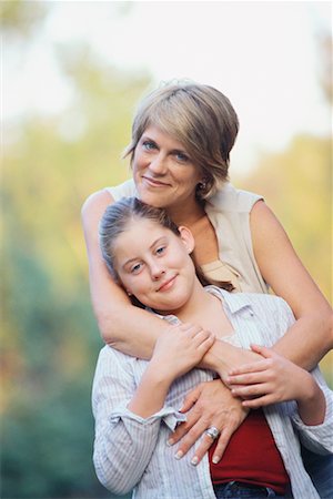 simsearch:700-00514116,k - Portrait of Mother and Daughter Stock Photo - Rights-Managed, Code: 700-00514123