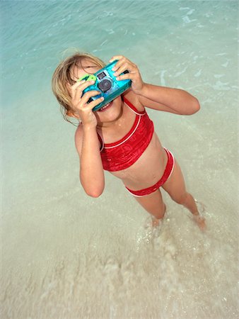 Child Using Waterproof Camera Stock Photo - Rights-Managed, Code: 700-00514767