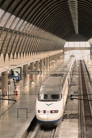 simsearch:700-00082932,k - High Speed Train, Seville, Spain Stock Photo - Rights-Managed, Code: 700-00515173