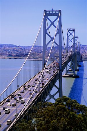 simsearch:700-00523850,k - Oakland Bay Bridge, San Francisco, California, USA Stock Photo - Rights-Managed, Code: 700-00515473