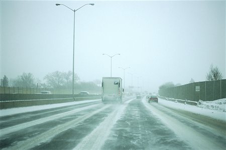 Traffic on Highway 417 in Winter, Ottawa, Ontario, Canada Stock Photo - Rights-Managed, Code: 700-00516105