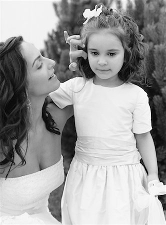 simsearch:700-00085631,k - Bride and Flower Girl Stock Photo - Rights-Managed, Code: 700-00518612