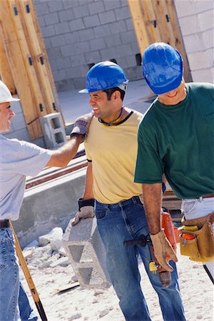 Construction Workers on Site Stock Photo - Rights-Managed, Code: 700-00524877