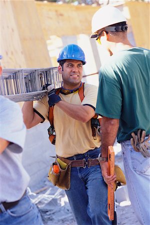 simsearch:700-02264967,k - Men Working at Construction Site Stock Photo - Rights-Managed, Code: 700-00524891