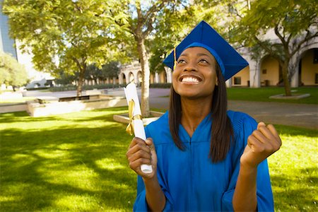 Portrait of Graduate Stock Photo - Rights-Managed, Code: 700-00526361