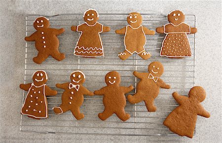 simsearch:600-01838228,k - Gingerbread Cookies Stock Photo - Rights-Managed, Code: 700-00526852