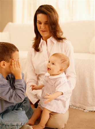 simsearch:700-00517728,k - Family Playing Peekaboo Stock Photo - Rights-Managed, Code: 700-00527299