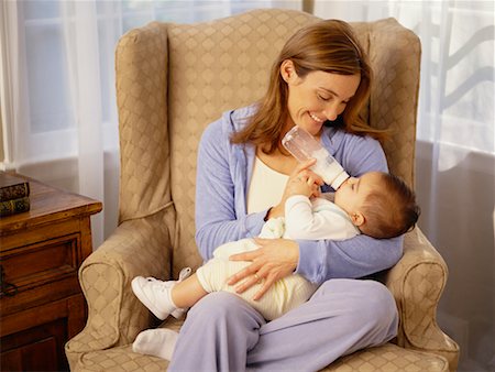 simsearch:700-00551400,k - Portrait of Mother and Baby Stock Photo - Rights-Managed, Code: 700-00527306