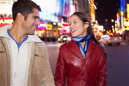 simsearch:700-00695782,k - Couple in Times Square, New York City, New York, USA Stock Photo - Rights-Managed, Code: 700-00527467