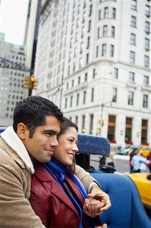 simsearch:700-00695782,k - Couple Riding in Carriage, New York City, New York, USA Stock Photo - Rights-Managed, Code: 700-00527478