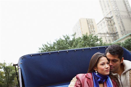 simsearch:700-00695782,k - Couple Riding in Carriage, Central Park, New York City, New York, USA Stock Photo - Rights-Managed, Code: 700-00527479