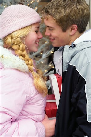 simsearch:846-05648541,k - Young Couple in Love At Christmas Stock Photo - Rights-Managed, Code: 700-00527500