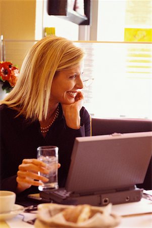 simsearch:700-00515127,k - Businesswoman in Restaurant Stock Photo - Rights-Managed, Code: 700-00528027