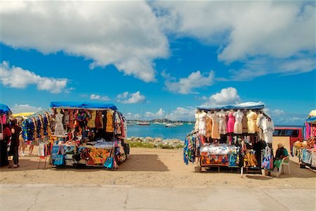 saint martin caribbean - Outdoor Market, Marigot, St. Martin, French West Indies Stock Photo - Rights-Managed, Code: 700-00528127